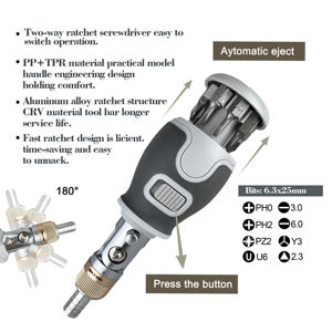 <span class=keywords><strong>8</strong></span> में <span class=keywords><strong>1</strong></span> जिद्दी मरम्मत पट्टी स्क्रूड्राइवर बिट सेट हाथ उपकरण बहु-कार्यात्मक रैचट घरेलू स्क्रूड्राइवर उपकरण किट - Product Image 5