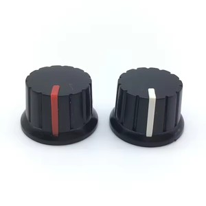 6mm 15/<span class=keywords><strong>64</strong></span> Zoll Schaftdurchmesser Potentiometer-Knöpfe Halbschaft-Typ Pflaumenschaft - Product Image 4