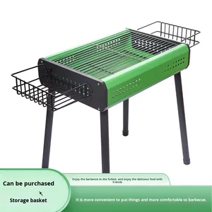 Parrilla de Barbacoa Plegable Ligera y Desmontable para Acampar, Estufa de Carbón Portátil para Exteriores, Modelo CA-26, 3 kg - Product Image 1