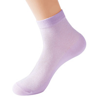 Chaussettes à tube moyen Chaussettes fines en coton Chaussettes de sport en maille
