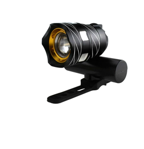Luce Anteriore per Bicicletta T6 LED <span class=keywords><strong>Ricaricabile</strong></span> USB, Faro Impermeabile con Zoom Regolabile per Ciclismo su Strada e MTB - Product Image 1