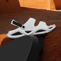 Sabots personnalisés pour hommes, sandales de sport athlétiques, chaussures de plage aquatiques, pantoufles, sandales confortables, respirantes, avec sangle arrière réglable
