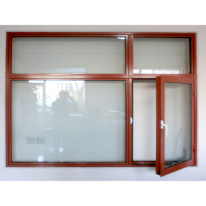 Fenêtre en aluminium coupe-vent et insonorisée pour tableau français, baies vitrées coulissantes pliantes avec cadre en alliage d'aluminium durable - Product Image 4