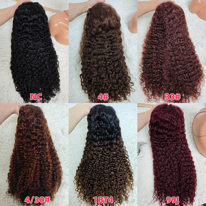 Promotion : Perruques bouclées birmanes de 26 pouces en cheveux humains, densité 250 %, cheveux vierges bruts, pour femmes, vente en gros directe usine - Product Image 2