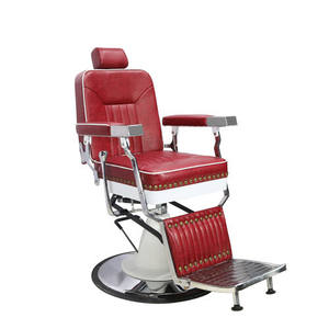 Chaise de barbier rétro à l'huile Salon de coiffure pour hommes Chaise de <span class=keywords><strong>coiffeur</strong></span> Salon de coiffure peut être soulevé et abaissé pour s'allonger chaise - Product Image 6