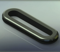 Joint d'étanchéité ovale en caoutchouc EPDM, silicone, NBR, FKM résistant à la chaleur, bouchon de câble personnalisé, protection étanche pour fentes et trous