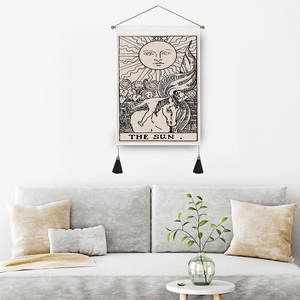 ไพ่ทาโรต์ลายศิลปะตกแต่งบ้าน,อุปกรณ์ตกแต่งแบบฮิปปี้โบฮีเมียน - Product Image 2