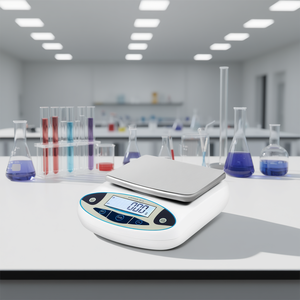 Balance analytique Sartorius 5000g 0,01g de précision avec écran LCD et conversion de 13 unités pour usage en laboratoire - Product Image 2