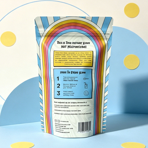 Custom Logo Matte High Barrier Resealable Snack Mylar Pouch Stand Up Zipper Herbal Powder Packaging Pouch - Product Image 3