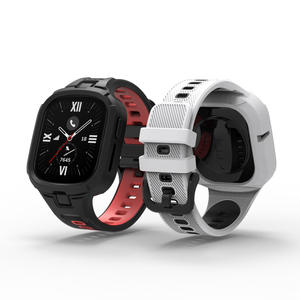 Orologio d'onore 4 bracciale di ricambio Casual per orologio intelligente d'onore 4 Silicone due colori cinturino unico - Product Image 3