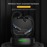 Módulo Inalámbrico BT KZ-AZ20 con Chip Qualcomm QCC5171 5.3, Auriculares con Gancho para la Oreja de Alta Fidelidad, Batería de 400 mAh, Resistencia al Agua IPX-8, Control Táctil