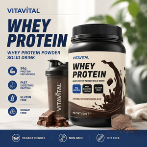 Proteína de Suero de Leche en Polvo para Antes del Ejercicio con Logotipo Personalizado, Refuerzo Energético, Apoyo Inmunológico para Adultos, Fabricación OEM/ODM, Etiqueta Privada, Suministro al por Mayor - Product Image 3