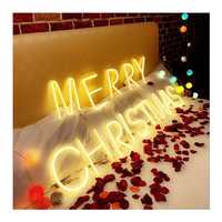 Winbo Rose Romantique Suspendu Acrylique Néon Lumière Alimenté Led Coeur Enseigne Au Néon Pour Mur Enfants Chambre De Mariage Fête Valentine Décor