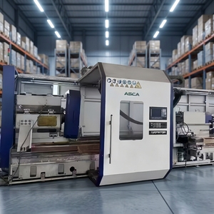Oferta Especial: Torno CNC de Bancada Inclinada <span class=keywords><strong>ASCA</strong></span> Usado de Gran Capacidad, con Mandril Grande y Bancada Larga para Mecanizado de Piezas de Ejes y Tuberías - Product Image 1