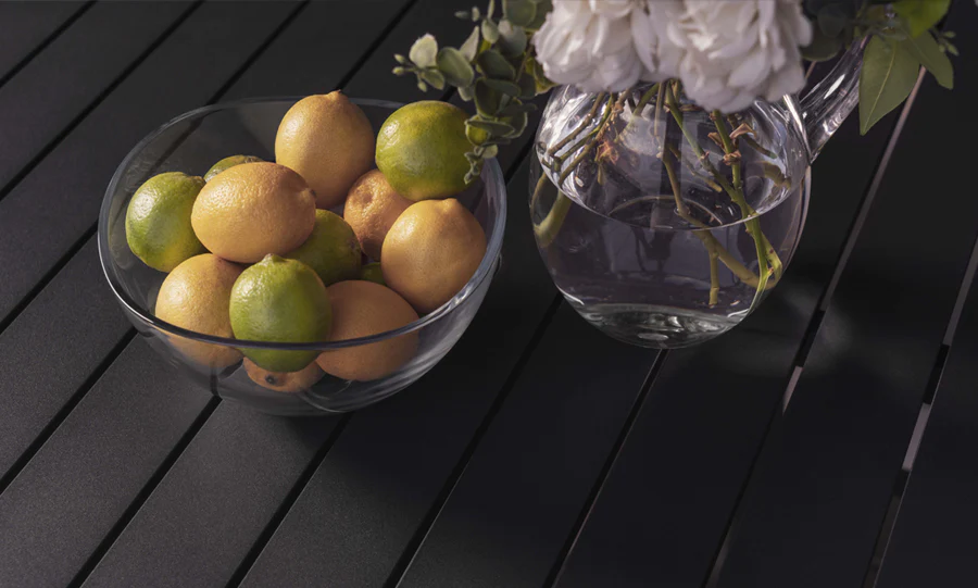 Garden sets table and chair outdoor patio furniture aluminum 7-piece dining set