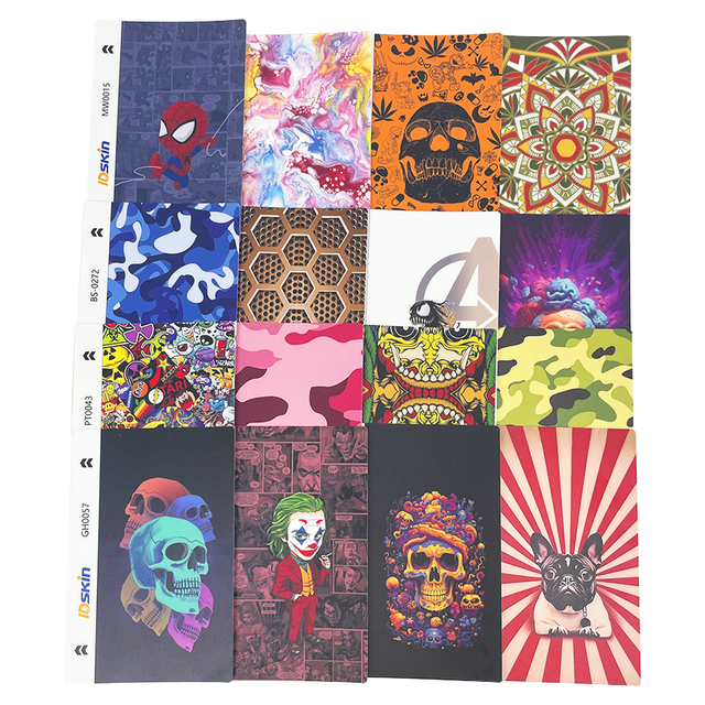 Customized Logo 3M PVC Mobile Phone Skin Wrap 3D Relief Smartphone Back Sticker Material for Film Cutter Machine