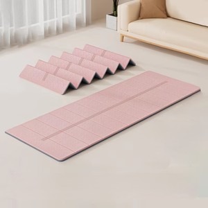 Alfombrilla de Yoga Plegable de TPE Antideslizante de 183*61cm, Alfombrilla de Ejercicio Profesional con Logotipo Personalizado, Venta al Por Mayor - Product Image 2