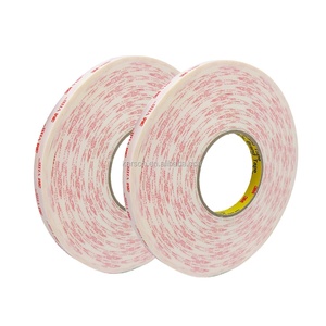 Nastro <span class=keywords><strong>Biadesivo</strong></span> in Schiuma Acrilica Bianca VHB 3M 4945, Spessore 1,10mm, 9mm X 33m, Sigillatura Permanente Contro Acqua, Umidità e Altro - Product Image 2