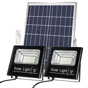 25W-200W 2020 Nouveau Éclairage <span class=keywords><strong>Solaire</strong></span> Alimenté Avec Capteurs Étanche Extérieur Lumière De Jardin - Product Image 1