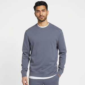 Servicio ODM personalizado, suministro directo de fábrica, sudaderas para hombre de secado rápido, transpirables, tallas grandes, sudaderas lisas para hombre - Product Image 1