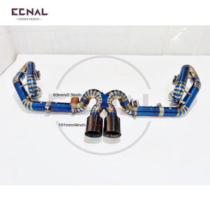 ระบบท่อไอเสียไทเทเนียม 991 ไทเทเนียม สปอร์ต เอ็กซ์ ไพพ์ ผลิตภัณฑ์ Ecnal - Product Image 2