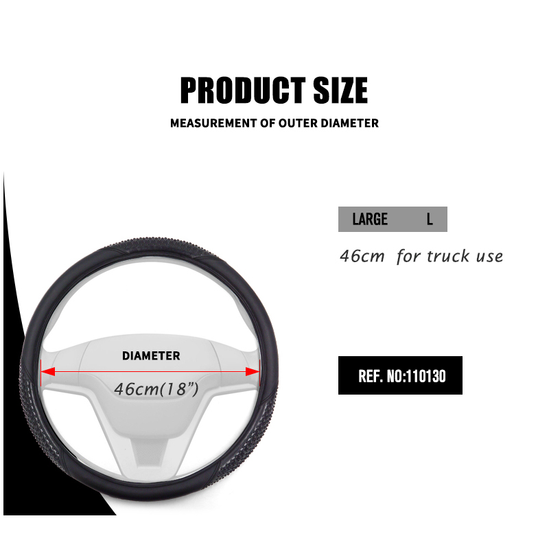 Large Size Truck Steering Wheel Cover - Caino International Inc - Universal Fit