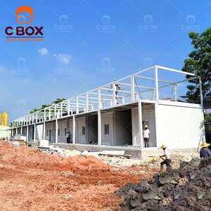 Cbox Bâtiment d'enseignement modulaire personnalisé à plusieurs étages, préfabriqué, maisons temporaires de petite taille, centre communautaire, maison conteneur détachable - Product Image 3