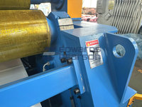 Machine à rouler automatique à 4 rouleaux en acier inoxydable pour tôles d'aluminium, avec composants de moteur essentiels pour le bobinage et le pliage