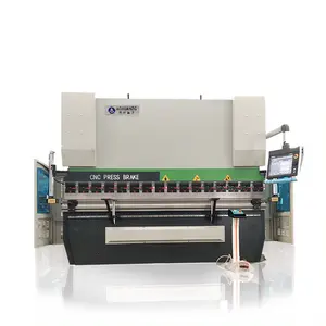 High Speed CNC 3 +1 Axis Electro Hydraulic Servo Bending Machine WE67K Press Brake With DA53T System