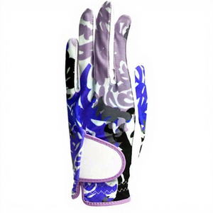 Gants de golf imperméables en cuir véritable avec paume texturée, poignet élastique, design décontracté pour un confort de niveau professionnel - Product Image 6