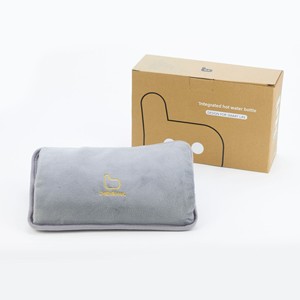 Borsa dell'acqua calda elettrica ricaricabile, Cuscino riscaldante, Scaldapancia in vero velluto antideflagrante, Scaldamani, Modello - Product Image 5