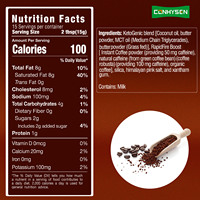 Café Minceur Keto le Plus Vendu – Marque Privée – Café Instantané pour Perte de Poids – Poudre Substitut de Repas – Fibres Alimentaires Keto