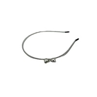 Serre-tête coréen Dongdaemun tendance, simple et personnalisé, orné de diamants, avec nœud élégant, accessoire de cheveux de créateur
