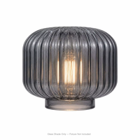 Abat-jour en verre de remplacement, couleur personnalisable disponible, bord poli sans bavures, pratique pour l'assemblage des lampes
