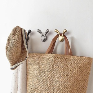 Rabbit Shape Wall Mounted <b>Hooks</b> Removable Adhesive Entryway <b>Coat</b> Hanger Novelty <b>Hooks</b> For Home Decor - Product Image 1
