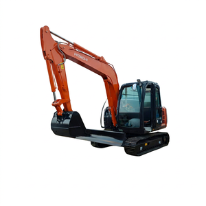 Excavadora compacta ZX65 6A de 6 toneladas y 40.5KW, excavadora hidráulica sobre orugas para sitios de trabajo estrechos, construcción urbana y proyectos de servicios públicos. - Product Image 1