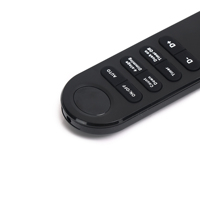 Petite télécommande infrarouge noire personnalisée à 8 boutons pour la maison et le bureau (ventilateur/ventilateur de refroidissement/chauffage/cheminée/lumière LED)