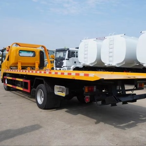 ISUZU Wrecker 5.8 mètres G70 plaque d'acier haute résistance plaque de poinçonnage capacité de 4 tonnes 20 mètres de câble métallique en acier camion de remorquage - Product Image 5
