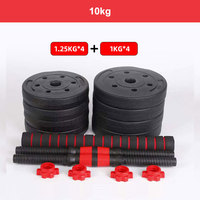 Haltères et barres d'haltérophilie réglables en PVC, de poids complet, fabriquées en usine, pour le sport et le fitness masculin en extérieur