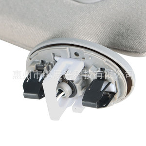 Parasol para Toyota Camry 2007-2011, Gris Beige, Izquierdo/Derecho, Espejo de Vanidad 74320-06780-B0, ABS, Montaje en el Techo - Product Image 3