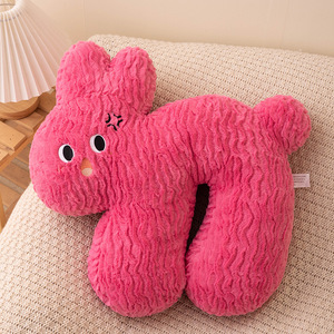 Venta al por Mayor de Fábrica, Juguete de Peluche Personalizado, Gato, Conejo Lindo, Cocodrilo, Mono, Almohada, Cojín de Viaje en U - Product Image 6