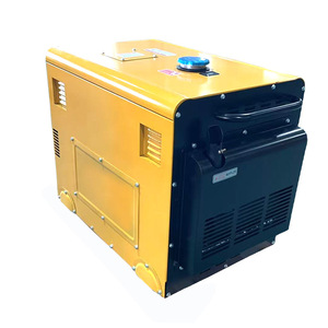Générateur diesel silencieux portable 5-10KW 220V/380V avec capot insonorisé pour usage en usine et en mine - Product Image 2