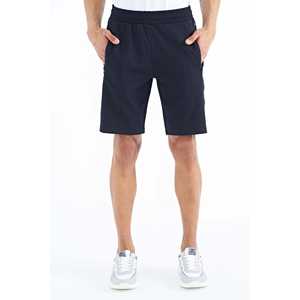 Shorts pour hommes Alfred Navy, taille moyenne, décontractés, respirants, coupe sport, taille S - Product Image 4