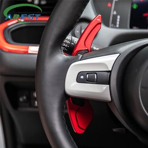 สำหรับ <span class=keywords><strong>Honda</strong></span> E <span class=keywords><strong>2020</strong></span> Fit MK4 <span class=keywords><strong>Jazz</strong></span> 2021 City Civic Sport รถยนต์ พวงมาลัย คันเกียร์แบบแป้นเหยียบ ตัวต่อเกียร์ DSG สติ๊กเกอร์ อุปกรณ์ตกแต่งรถยนต์ - Product Image 2