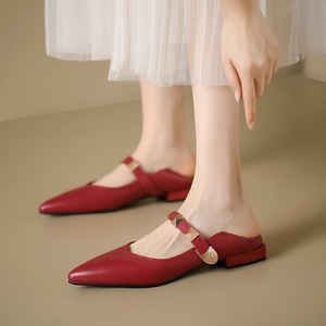 Nuovissime <span class=keywords><strong>Scarpe</strong></span> da Donna con <span class=keywords><strong>Tacco</strong></span> <span class=keywords><strong>Basso</strong></span> a Punta con Borchie Metalliche, <span class=keywords><strong>Tacco</strong></span> Sottile, Monofibbia Antiscivolo, <span class=keywords><strong>Scarpe</strong></span> Casual da Donna con <span class=keywords><strong>Tacco</strong></span> Alto - Product Image 5