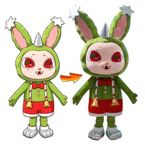 Costume da Mascotte Coniglio Personalizzato UYEAH, Unisex, Taglia Grande, per Feste, MOQ 1 Pezzo - Product Image 2