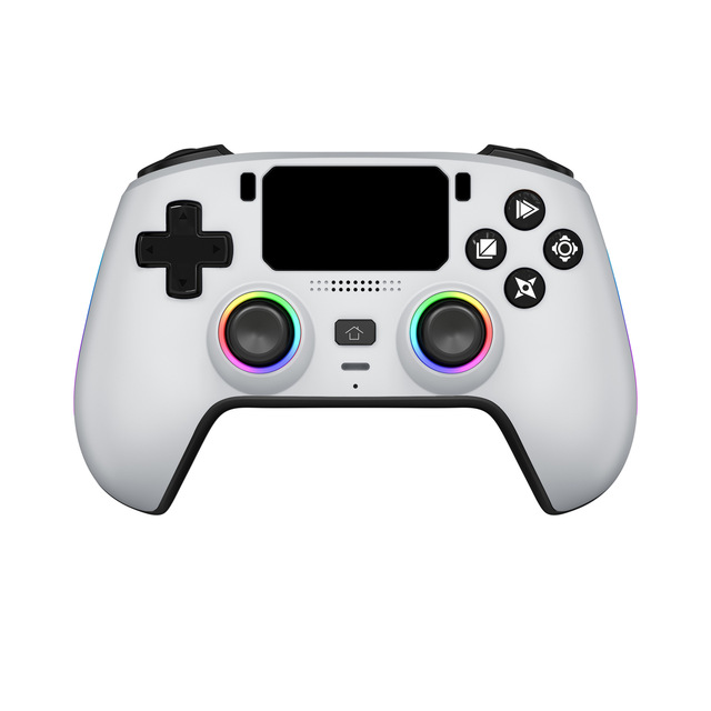For PS5 Playstation Wireless Game Controller Saitake Joystick with RGB Lighting and Vibration Motor Compatible