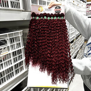 Julianna Vente en gros Water Wave Ombre Color 1 Pack <span class=keywords><strong>Solution</strong></span> Bio Organic Protein Fiber Synthétique Cheveux Weave Trame Bundles Extension - Product Image 1