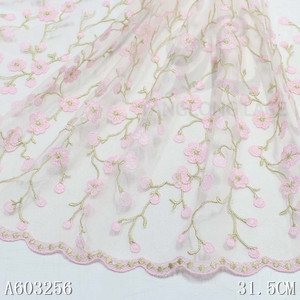 2023 nouveau été femmes Sexy jarretière sous-vêtements dentelle 32cm rose petite fleur broderie dentelle garniture pour soutien-gorge - Product Image 6