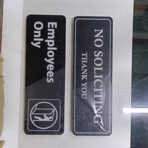 Panneau de toilette personnalisé unisexe <span class=keywords><strong>pour</strong></span> le travail et la maison, acrylique auto-adhésif <span class=keywords><strong>pour</strong></span> décoration murale ou de <span class=keywords><strong>porte</strong></span> de bureau, de toilette et de salle de bain - Product Image 5